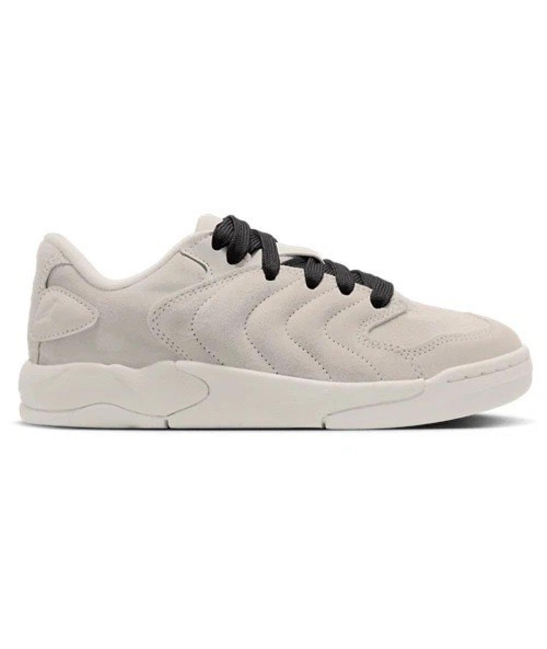 JORDAN Серые замшевые кроссовки, фото 5