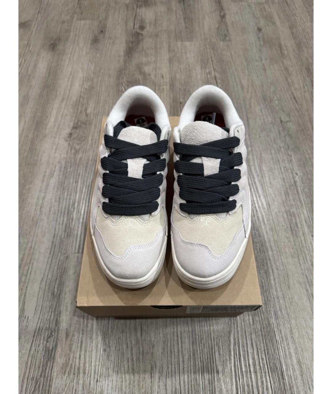 JORDAN Серые замшевые кроссовки, фото 3