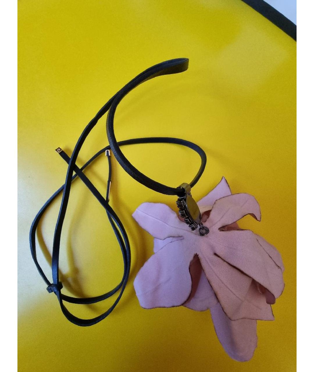 MARNI Розовая кожаная подвеска, фото 2