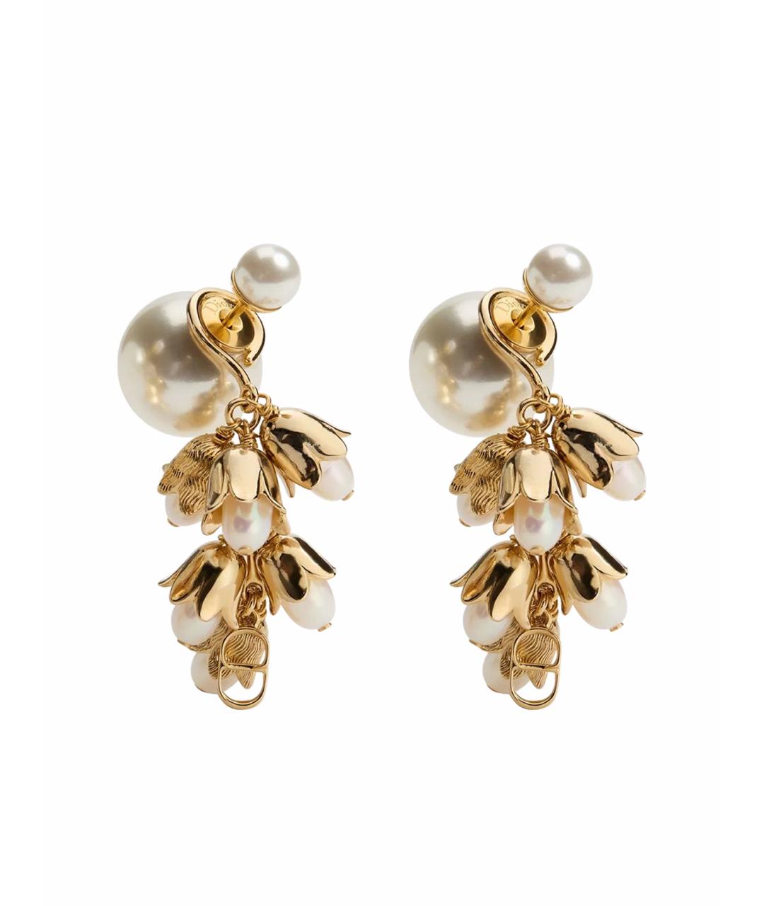 CHRISTIAN DIOR Золотые серьги, фото 1