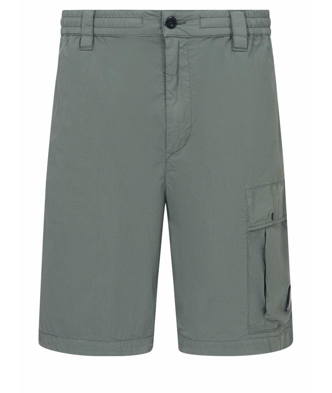 CP COMPANY Зеленые хлопковые шорты, фото 1