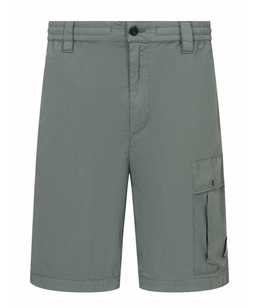 CP COMPANY Зеленые хлопковые шорты, фото 6