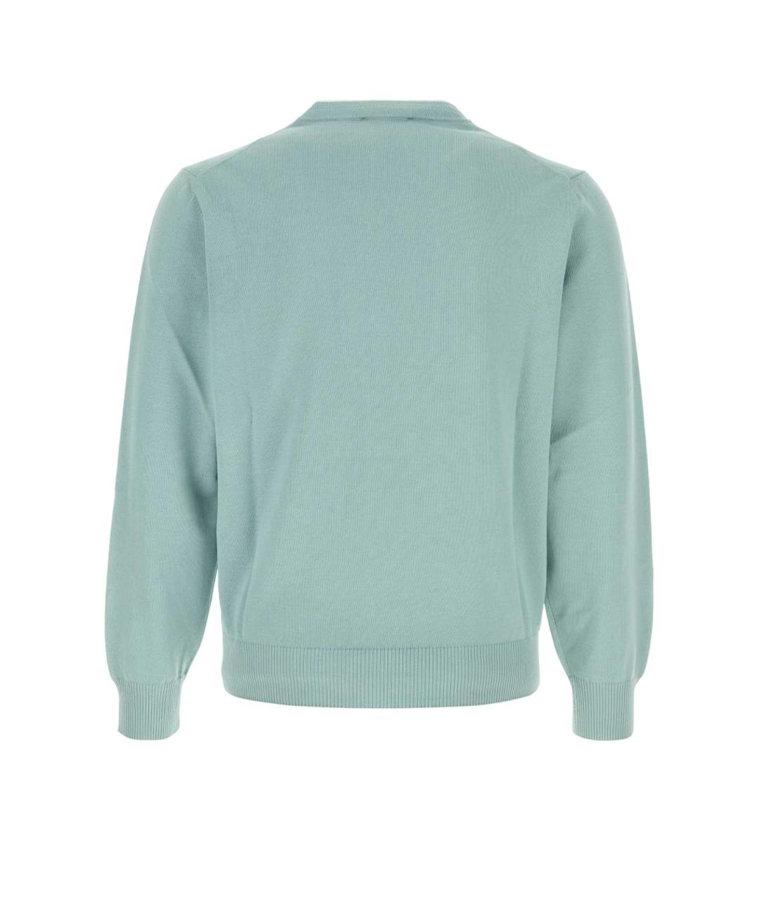 CANALI Голубой хлопковый джемпер / свитер, фото 2