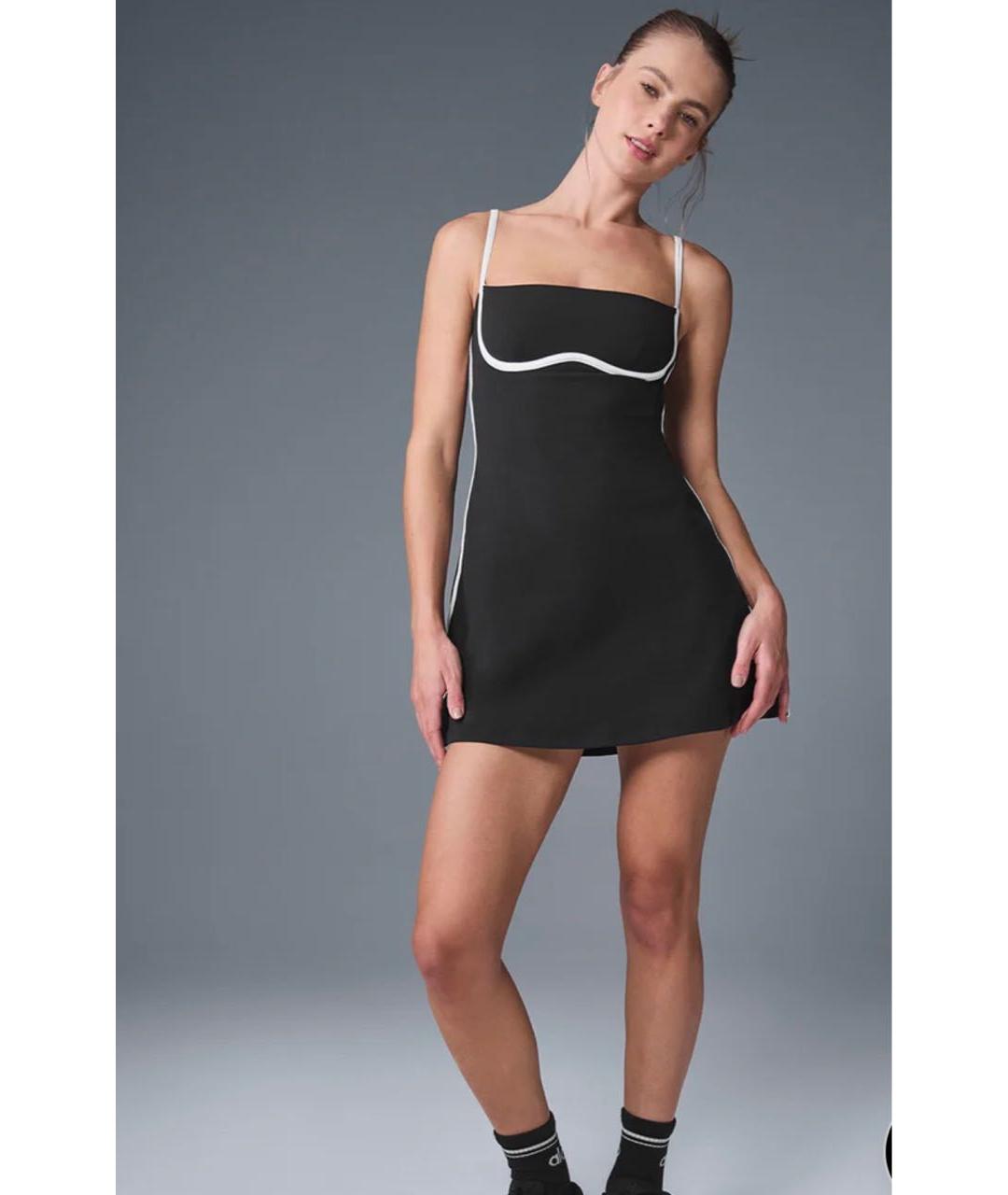 ALO YOGA Черное платье, фото 4