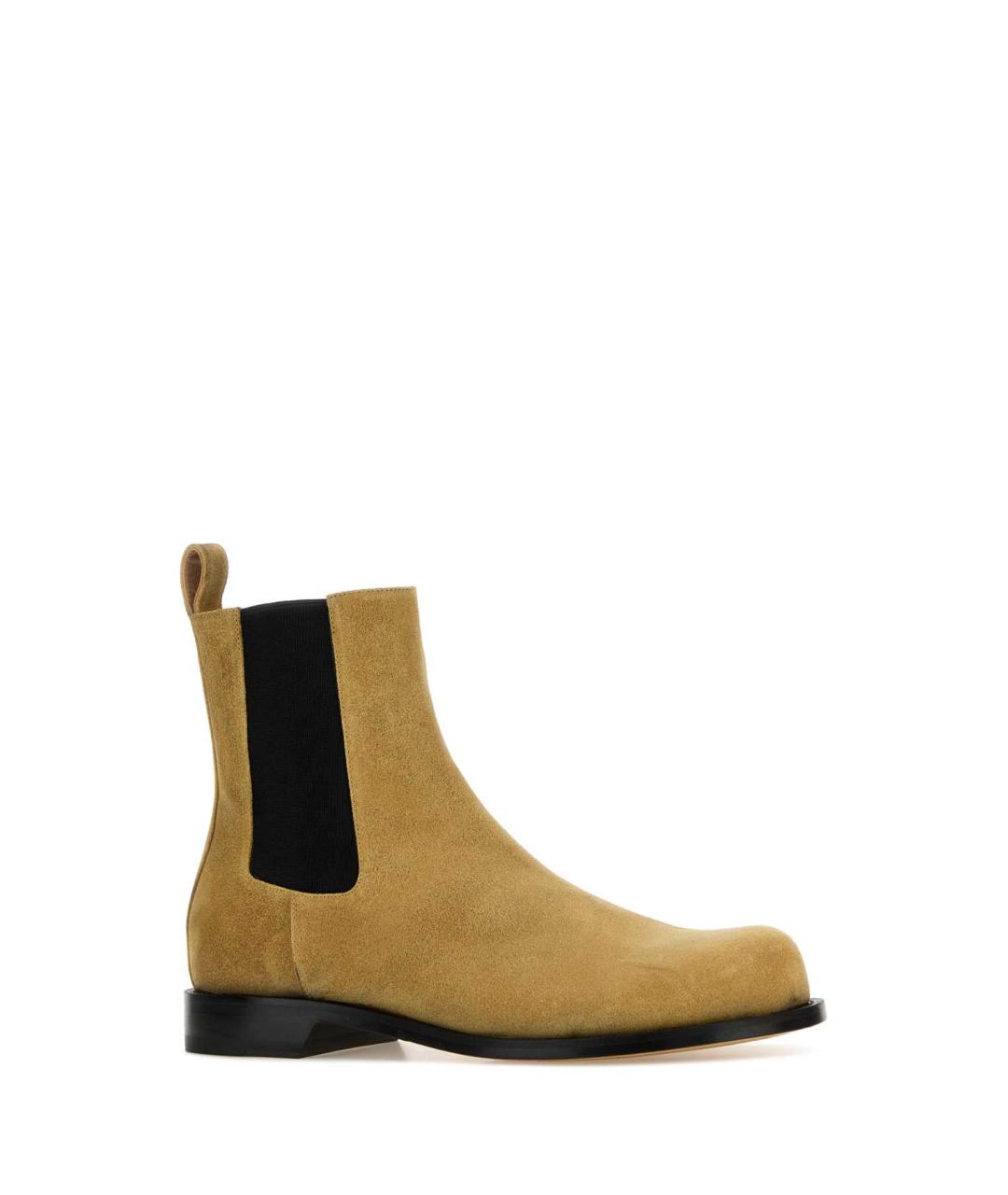 J.W.ANDERSON Бежевые замшевые высокие ботинки, фото 2