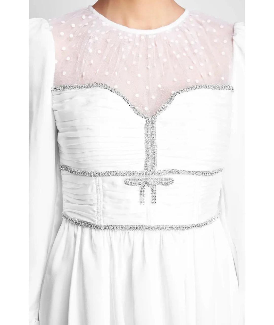 SELF-PORTRAIT Белое коктейльное платье, фото 2