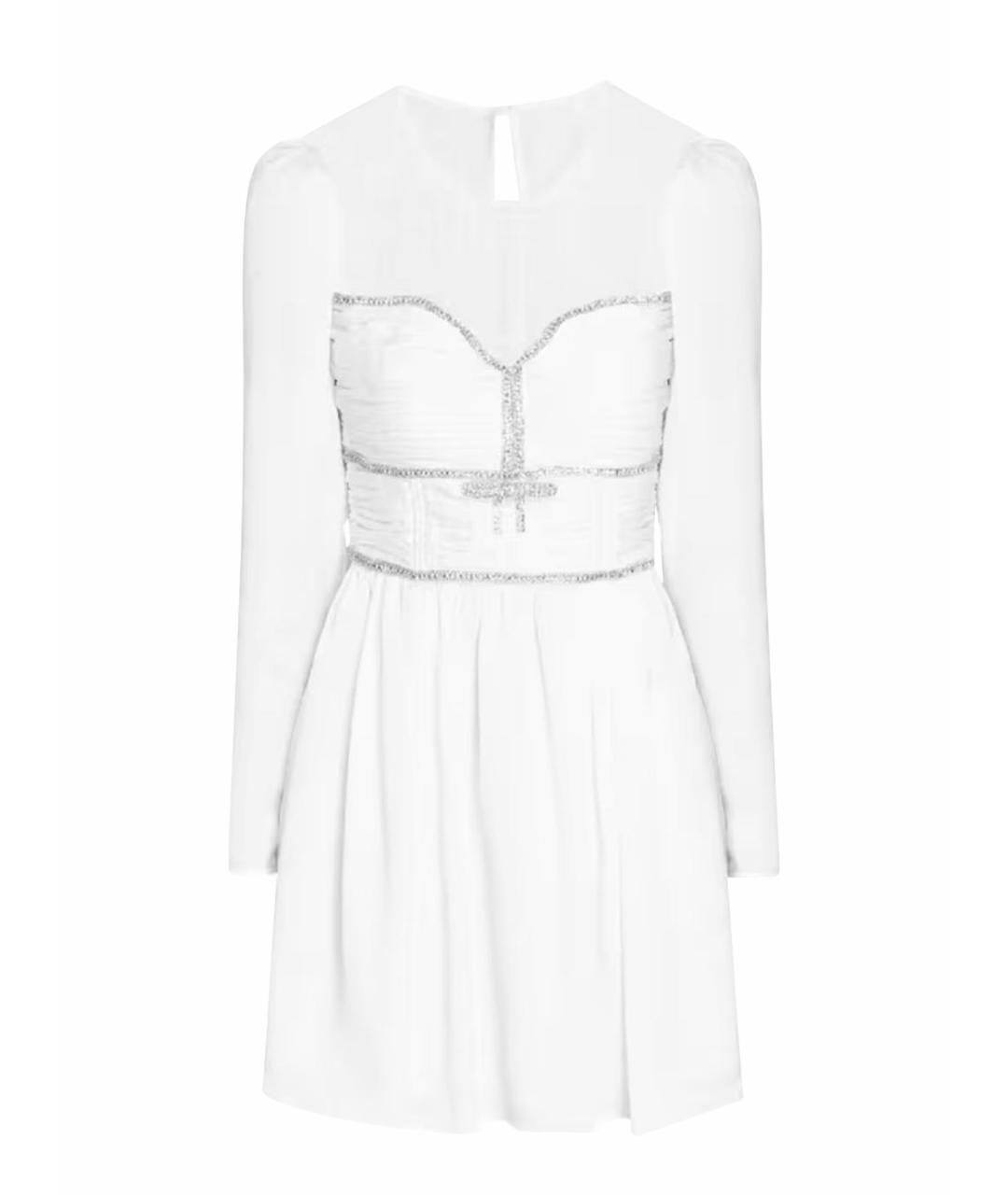SELF-PORTRAIT Белое коктейльное платье, фото 1