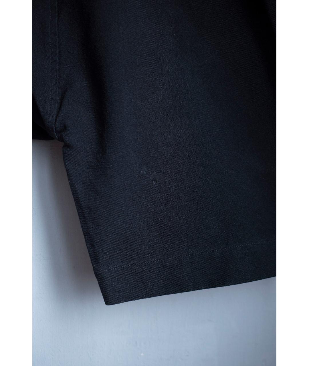 COMME DES GARÇONS Черные синтетические шорты, фото 5