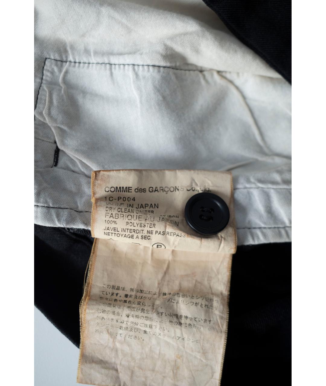 COMME DES GARÇONS Черные синтетические шорты, фото 9