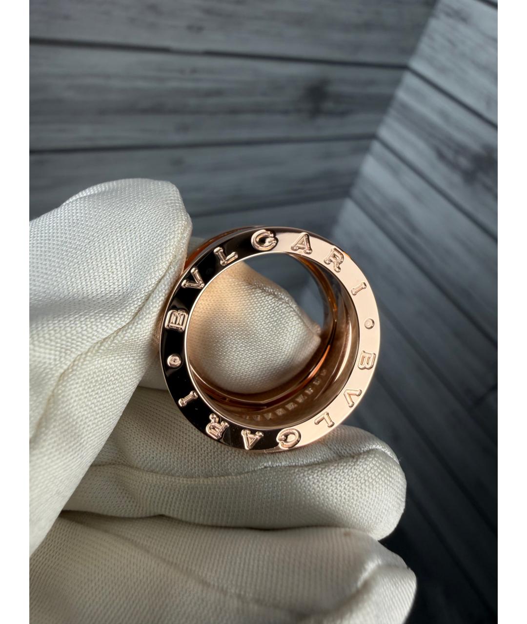 BVLGARI Золотое кольцо из розового золота, фото 3