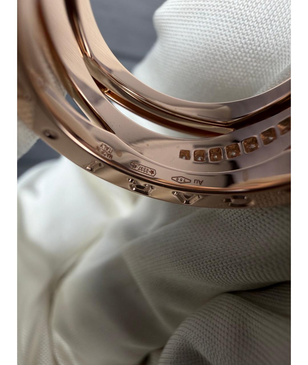 BVLGARI Золотое кольцо из розового золота, фото 4