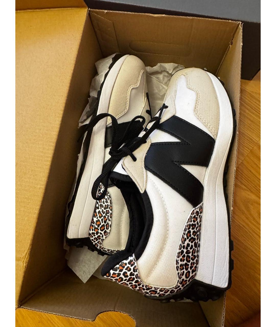 NEW BALANCE Белые кроссовки, фото 3