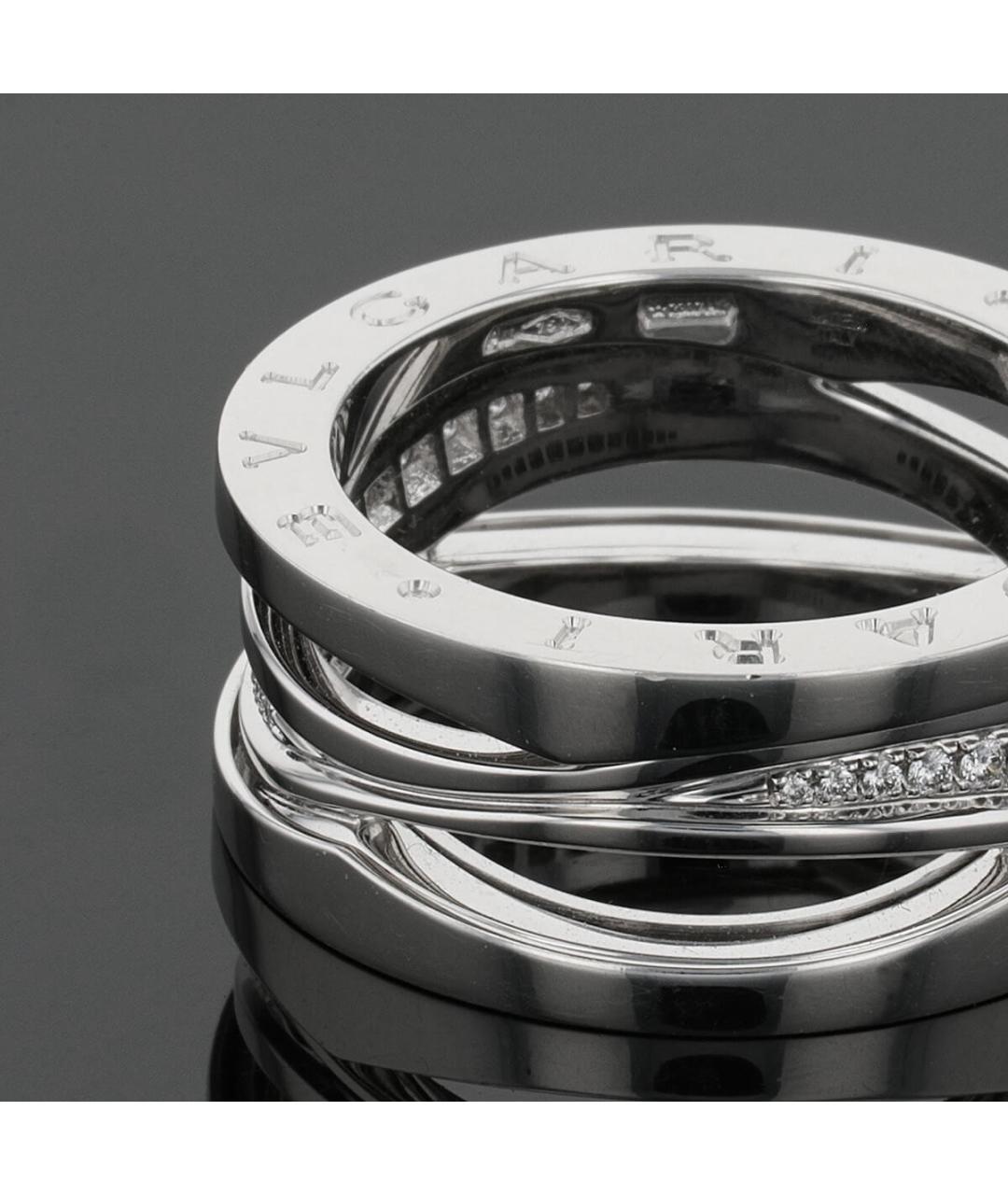 BVLGARI Золотое кольцо из белого золота, фото 2