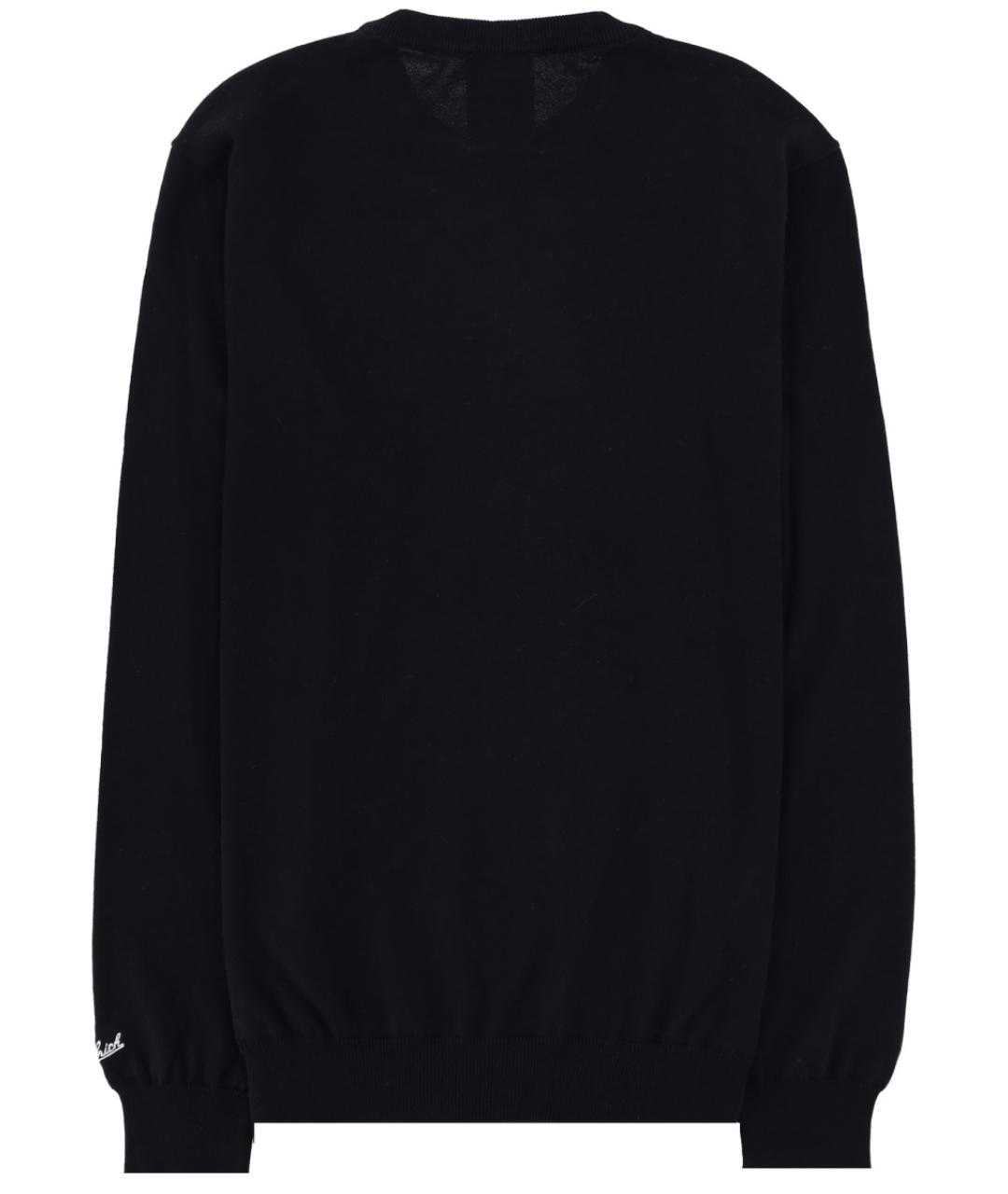 WOOLRICH Темно-синий хлопковый джемпер / свитер, фото 2