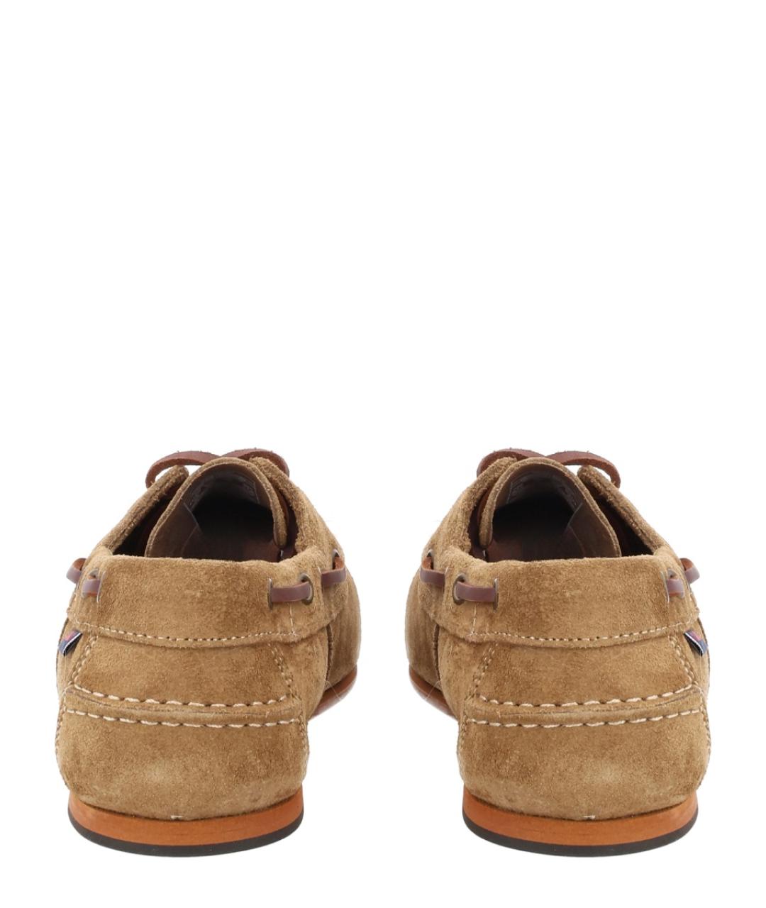 SEBAGO Коричневые замшевые лоферы, фото 4