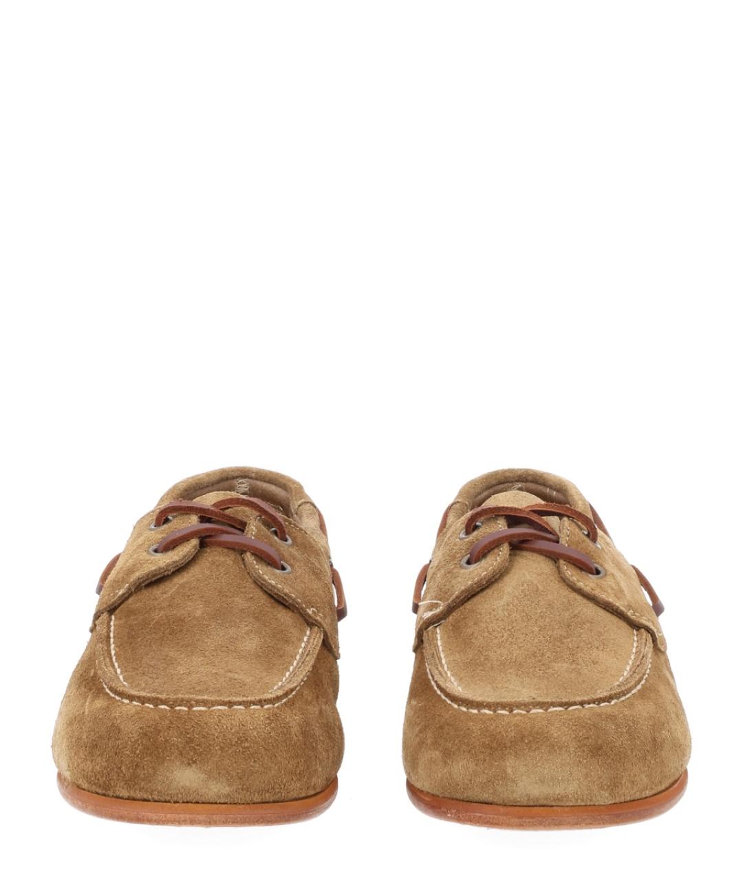 SEBAGO Коричневые замшевые лоферы, фото 3