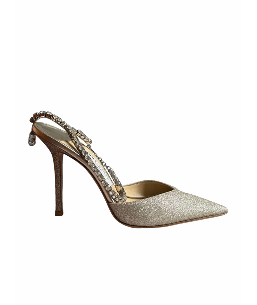 JIMMY CHOO Серебряные туфли, фото 1