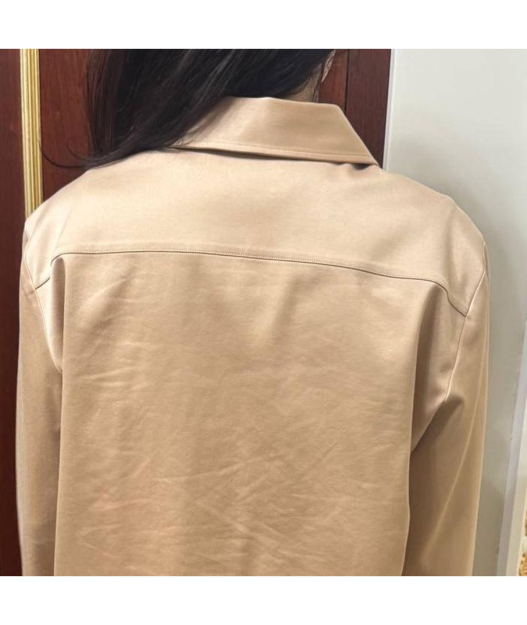 TOM FORD Бежевая хлопковая рубашка, фото 2