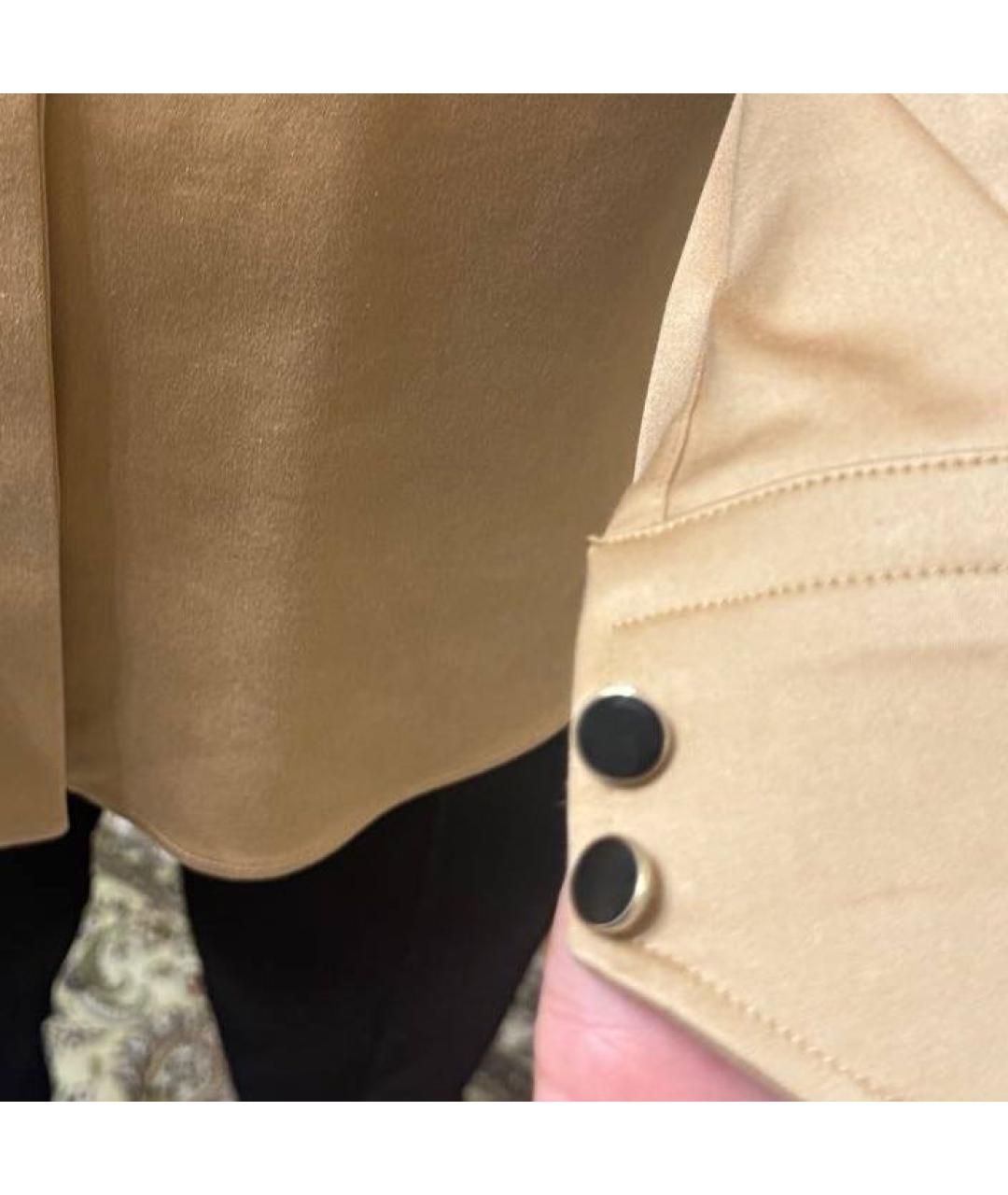 TOM FORD Бежевая хлопковая рубашка, фото 3