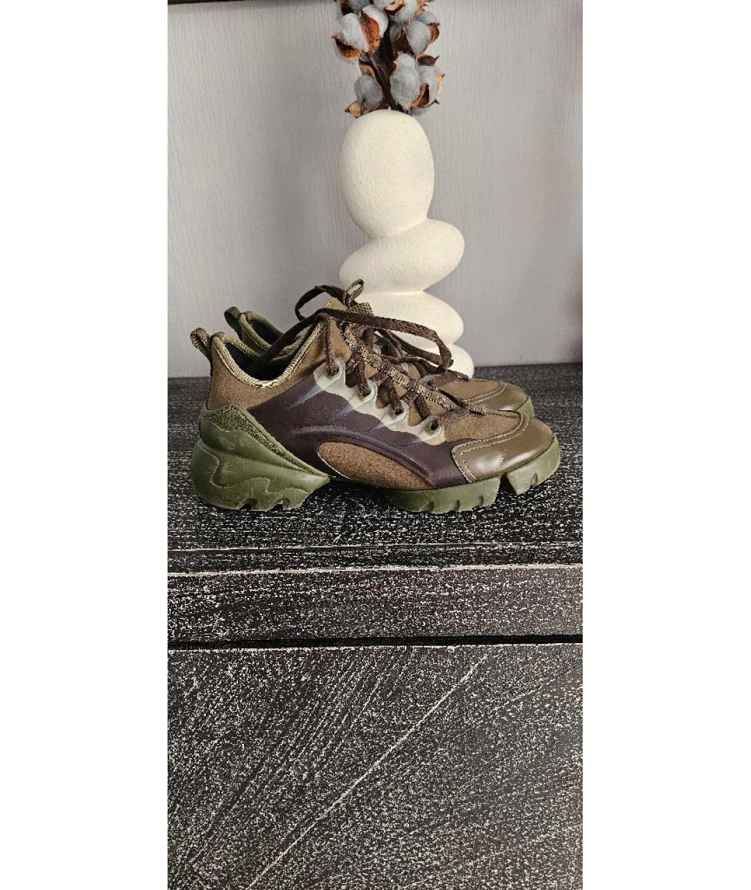 CHRISTIAN DIOR Хаки кроссовки, фото 8