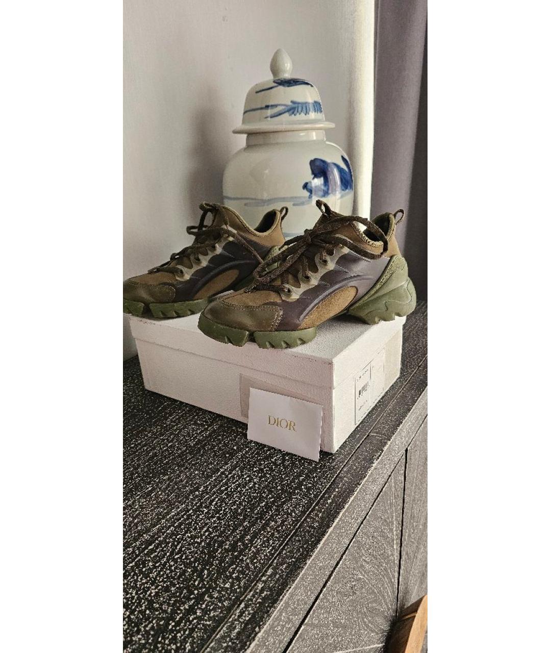 CHRISTIAN DIOR Хаки кроссовки, фото 7