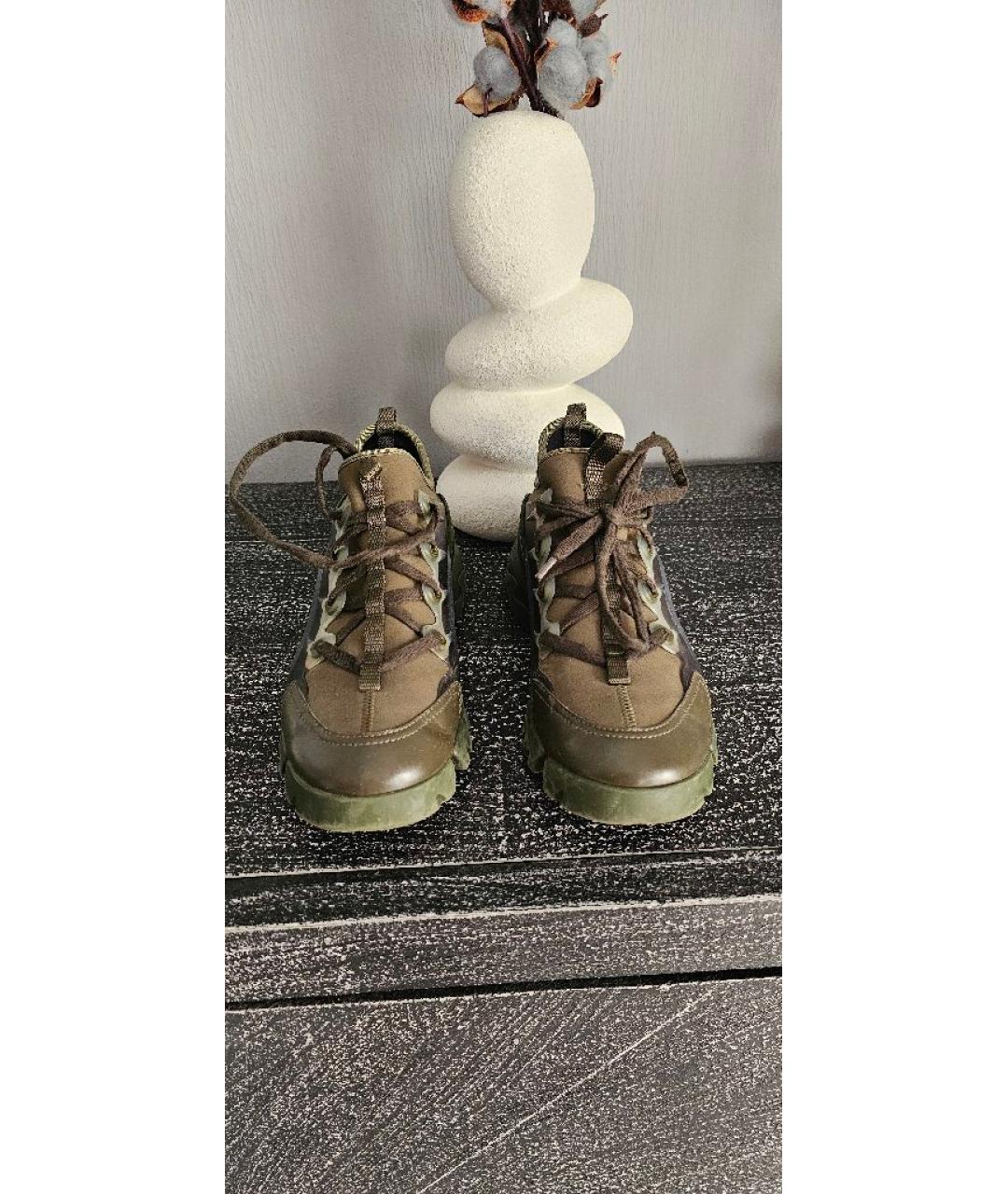 CHRISTIAN DIOR Хаки кроссовки, фото 2