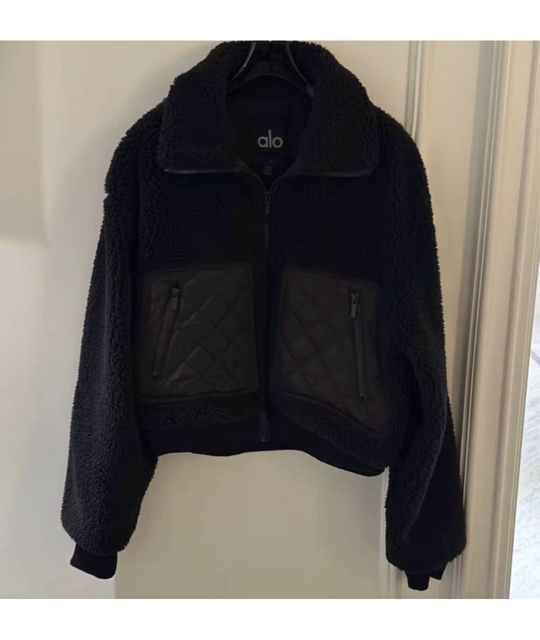 ALO YOGA Черная куртка, фото 4