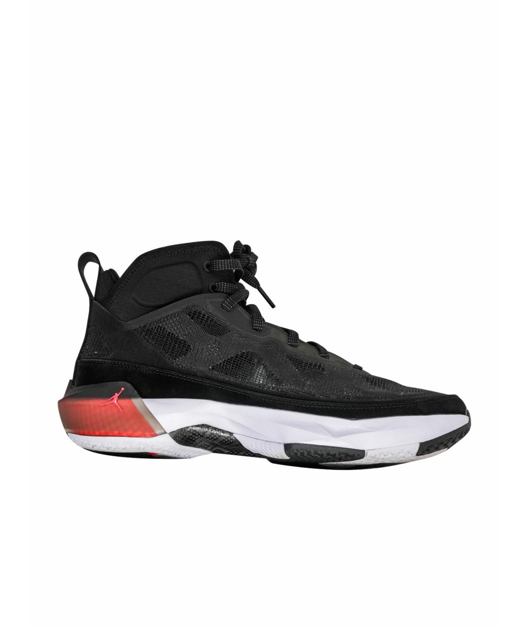 JORDAN Черные высокие кроссовки / кеды, фото 1