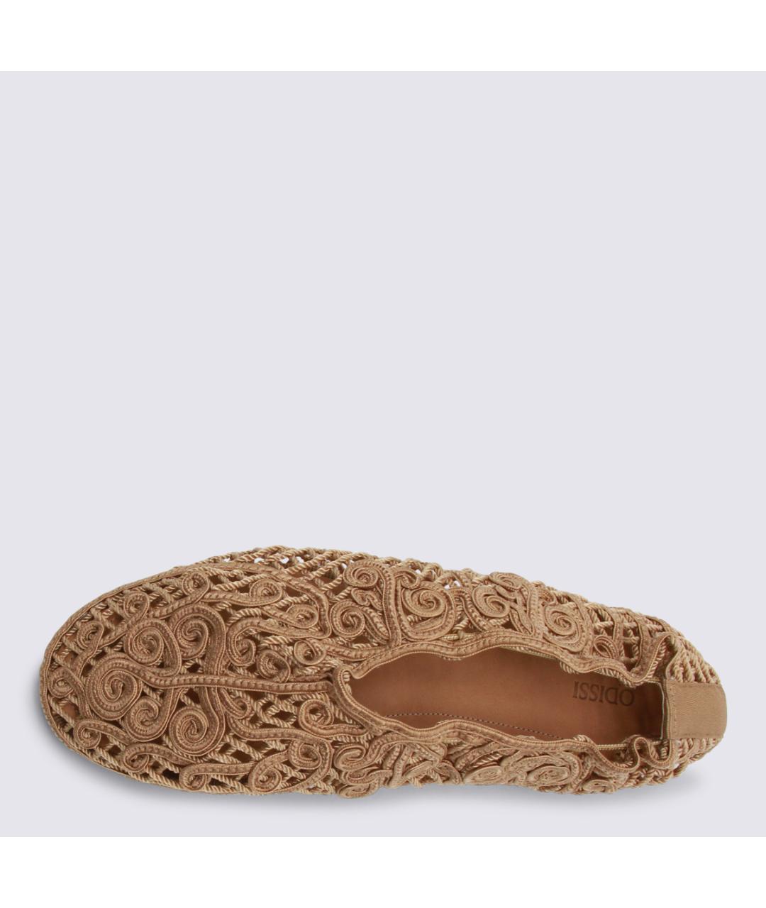 Odissì Бежевые балетки, фото 4