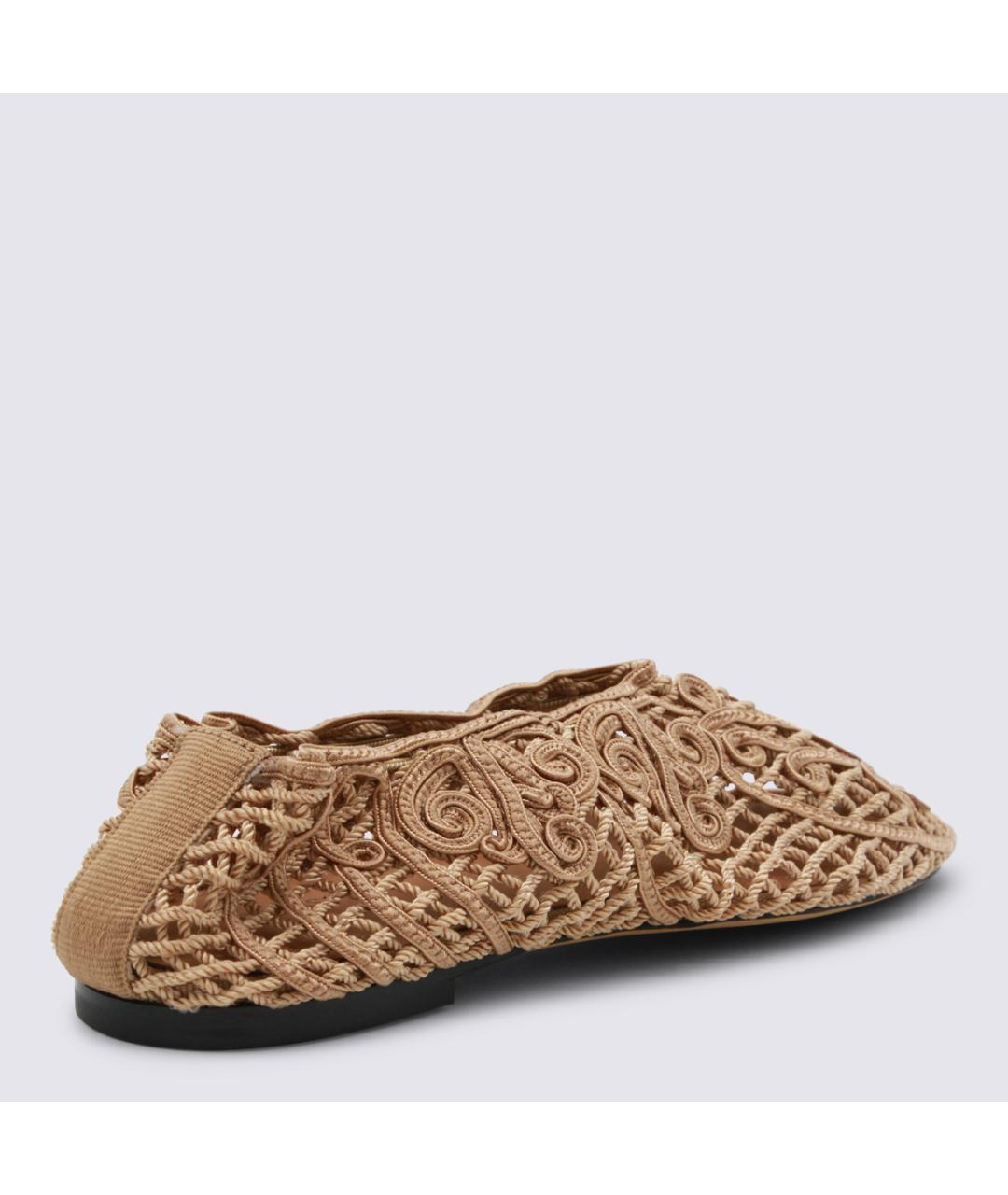 Odissì Бежевые балетки, фото 3