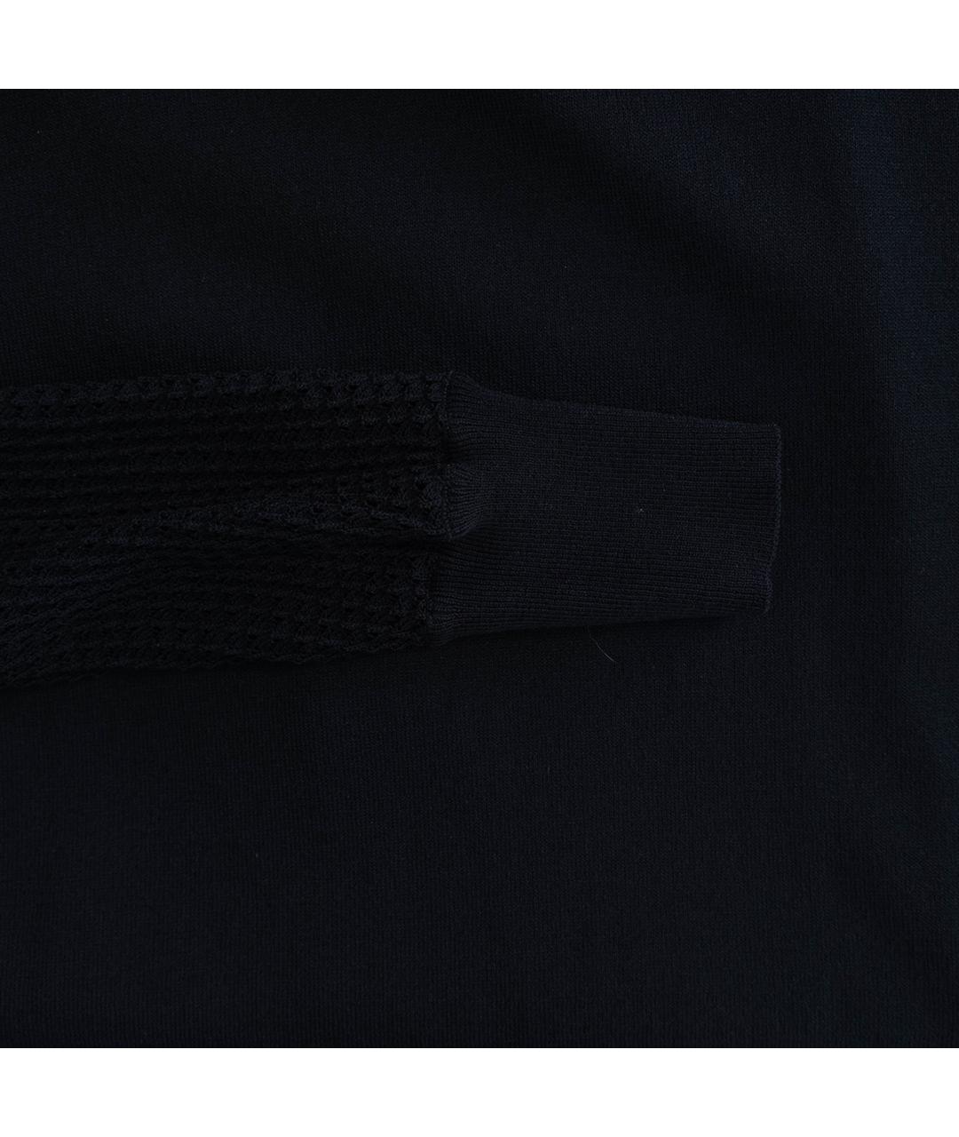 DIANE VON FURSTENBERG Черное вискозное повседневное платье, фото 5