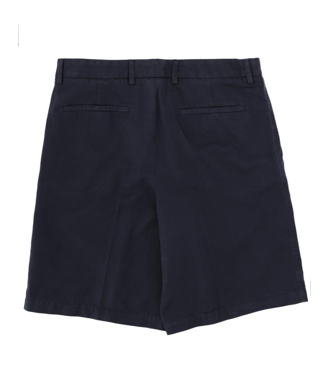 ZEGNA Синие хлопковые шорты, фото 3