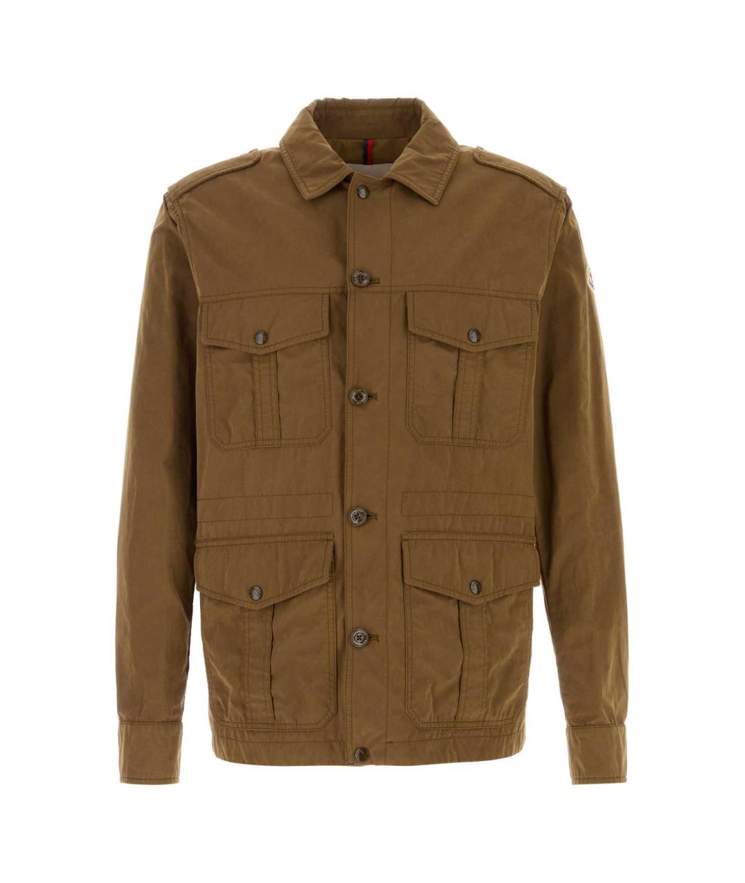 MONCLER Коричневая куртка, фото 1