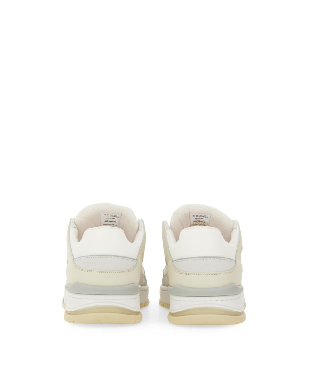 AXEL ARIGATO Белые низкие кроссовки / кеды из искусственной кожи, фото 5