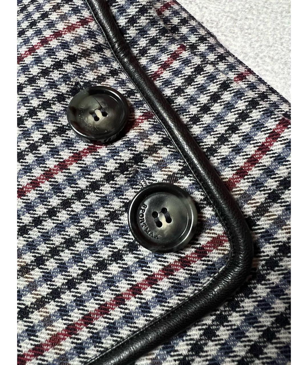 SPORTMAX Мульти шерстяная юбка миди, фото 7