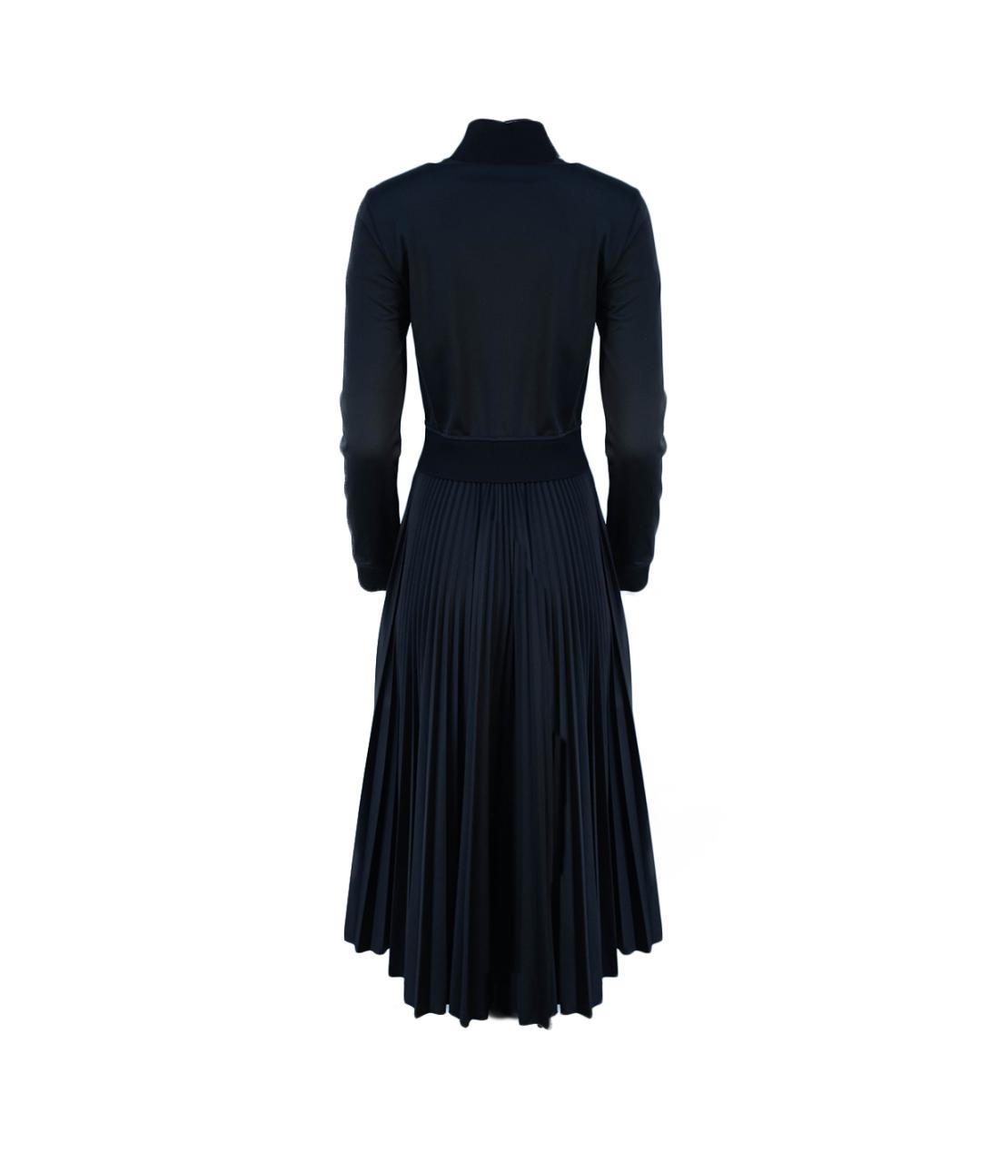 VALENTINO Черное полиэстеровое повседневное платье, фото 2