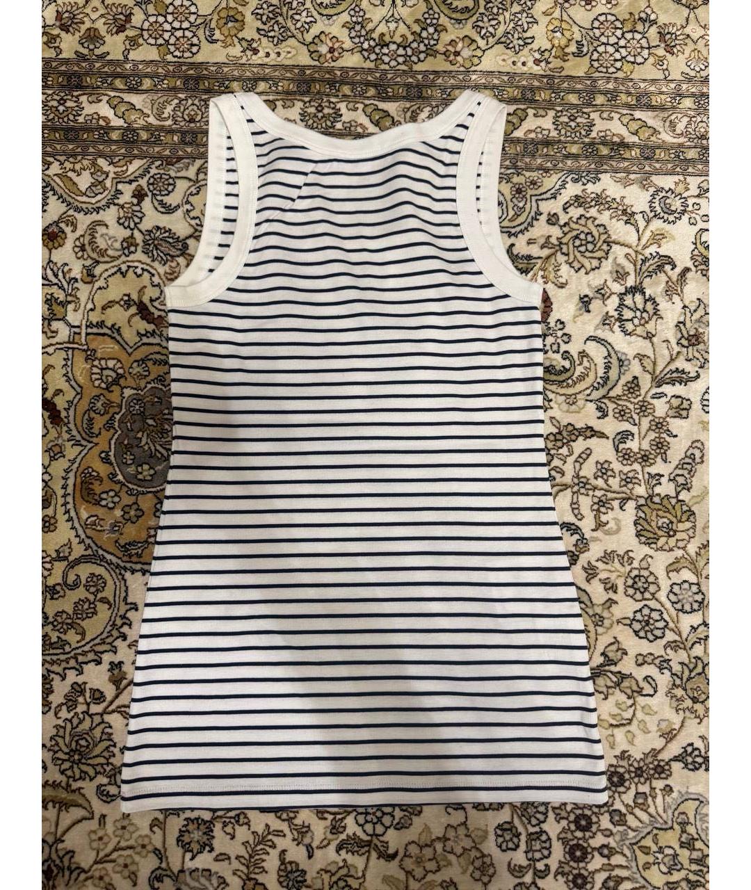 PRADA Белая хлопковая майка, фото 3