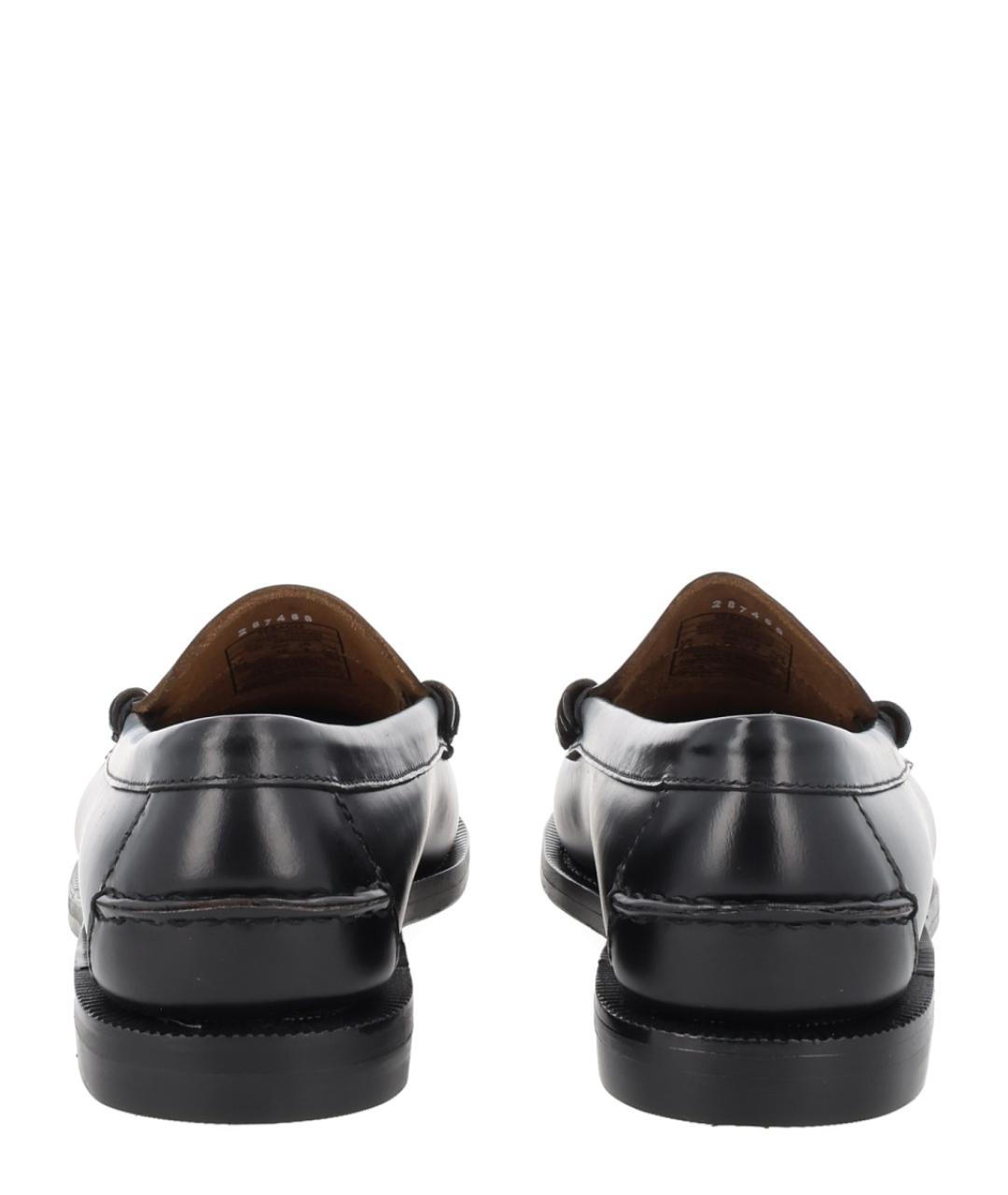 SEBAGO Черные кожаные лоферы, фото 4