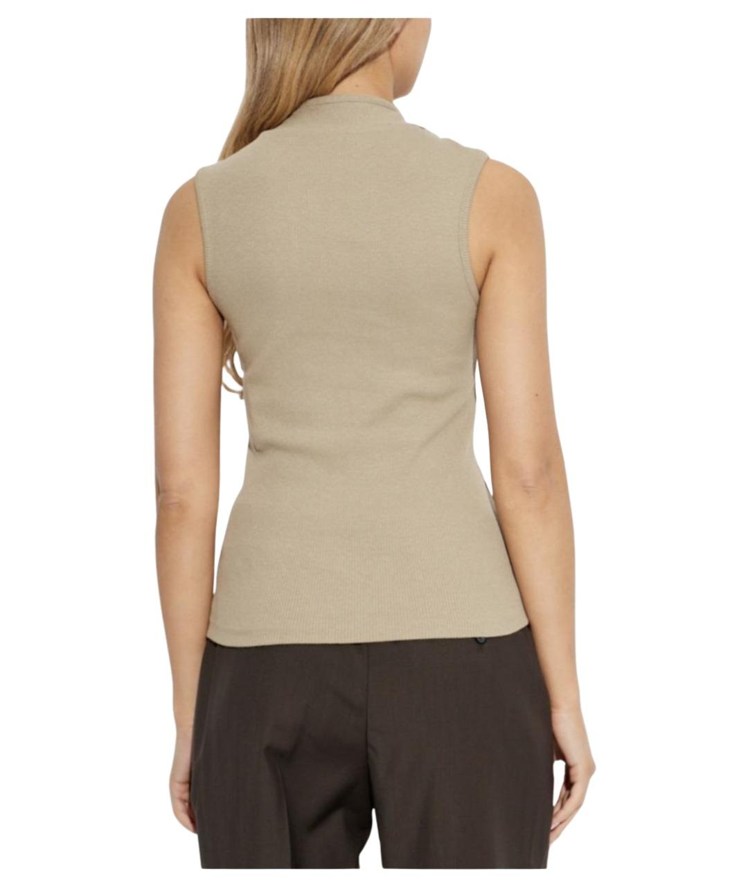 LEMAIRE Бежевая футболка, фото 4