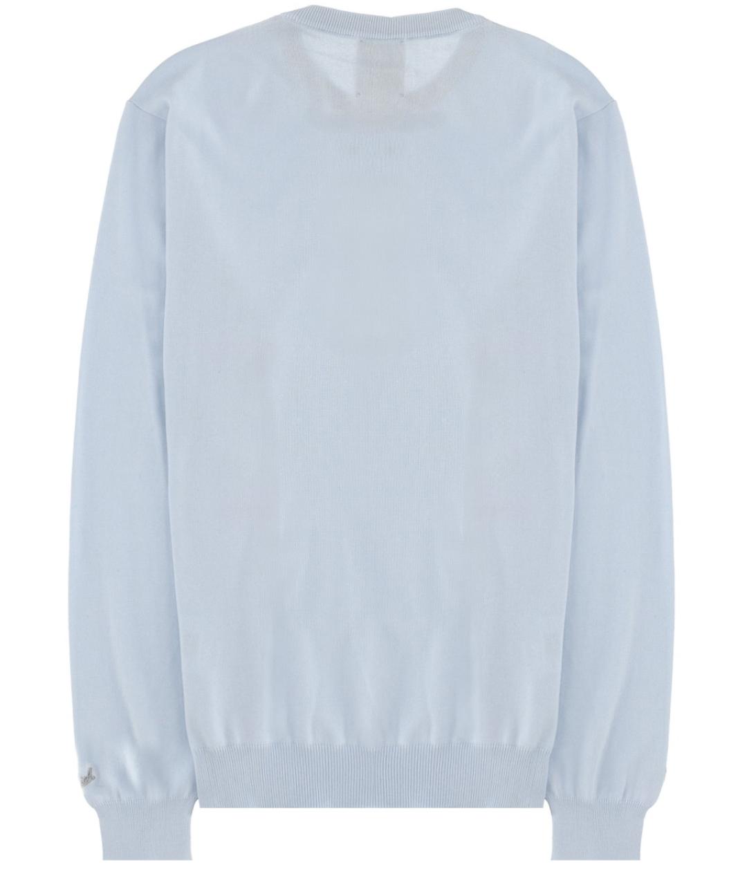 WOOLRICH Синий хлопковый джемпер / свитер, фото 2