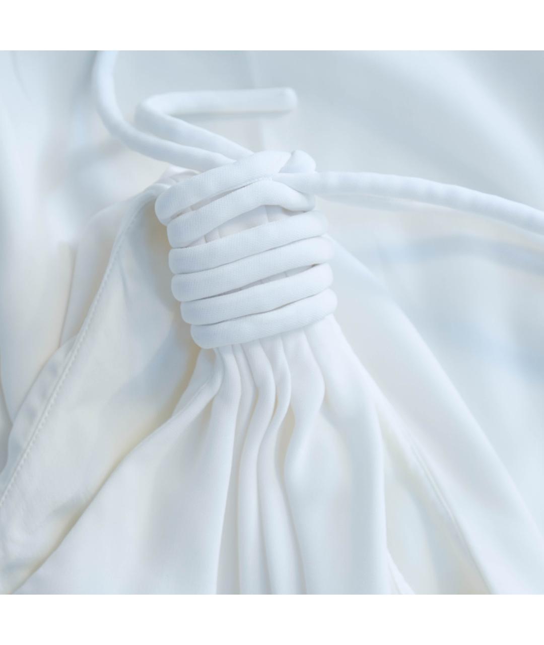 MAX MARA Белый полиэстеровый комбинезон, фото 4