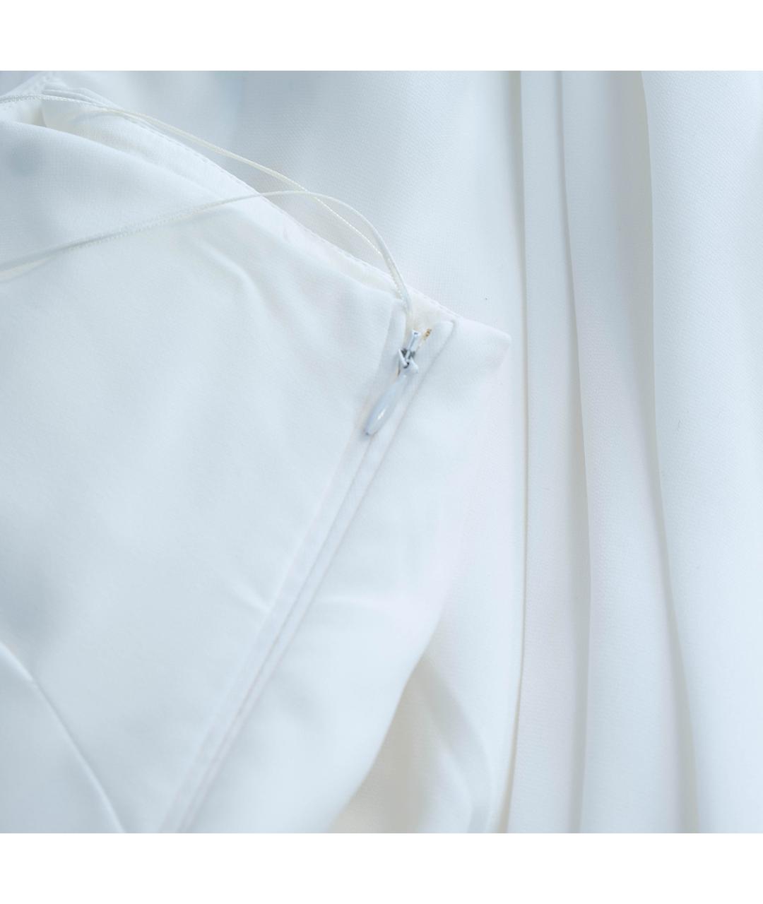 MAX MARA Белый полиэстеровый комбинезон, фото 5
