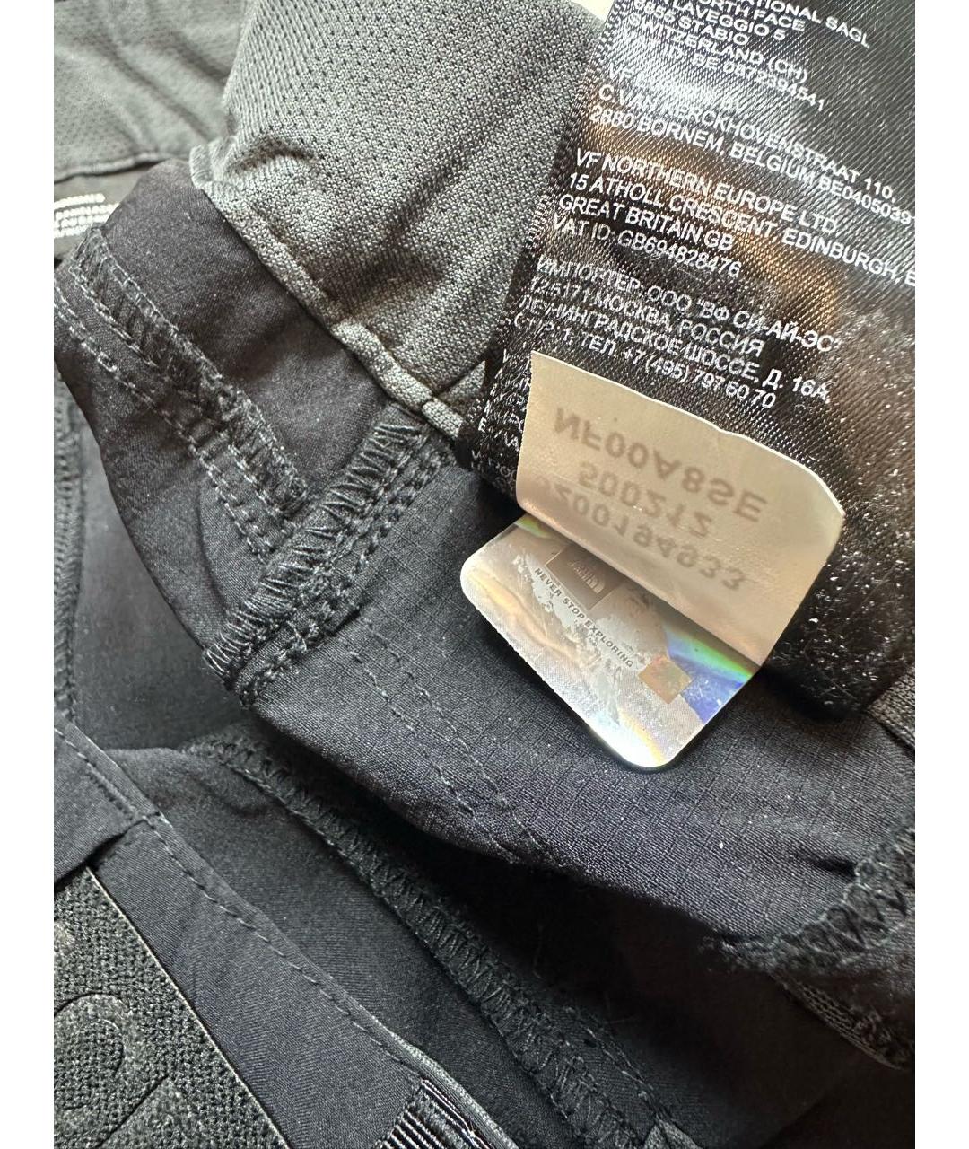 THE NORTH FACE Черные полиэстеровые повседневные брюки, фото 7