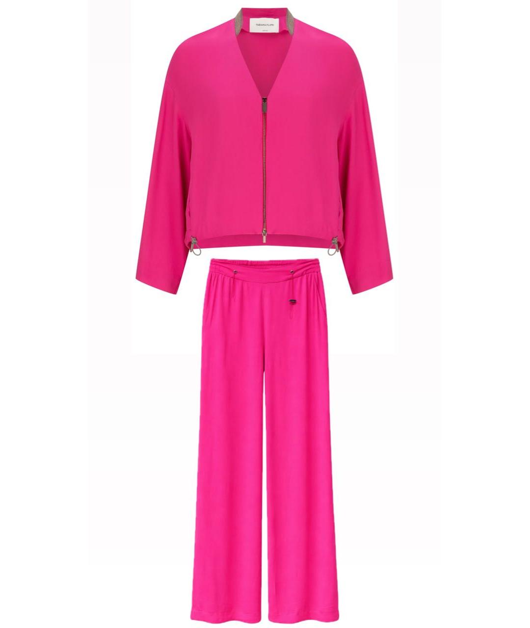 FABIANA FILIPPI Фуксия костюм с брюками, фото 6