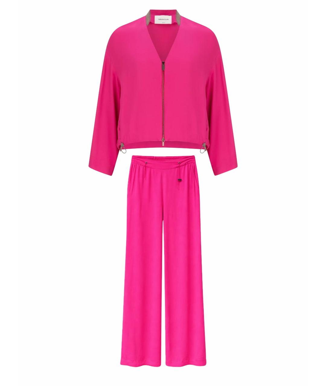 FABIANA FILIPPI Фуксия костюм с брюками, фото 1