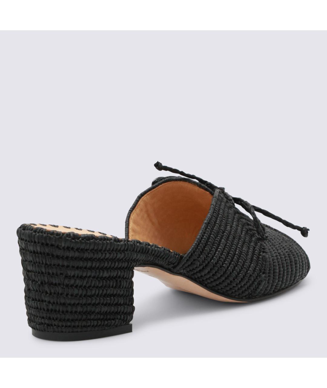 Odissì Черные кожаные сандалии, фото 3