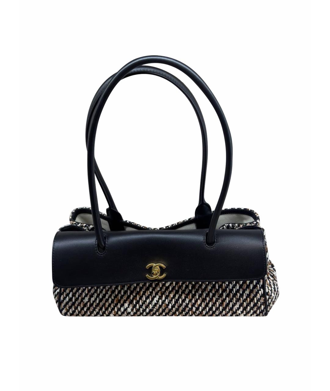 CHANEL Мульти кожаная сумка с короткими ручками, фото 4