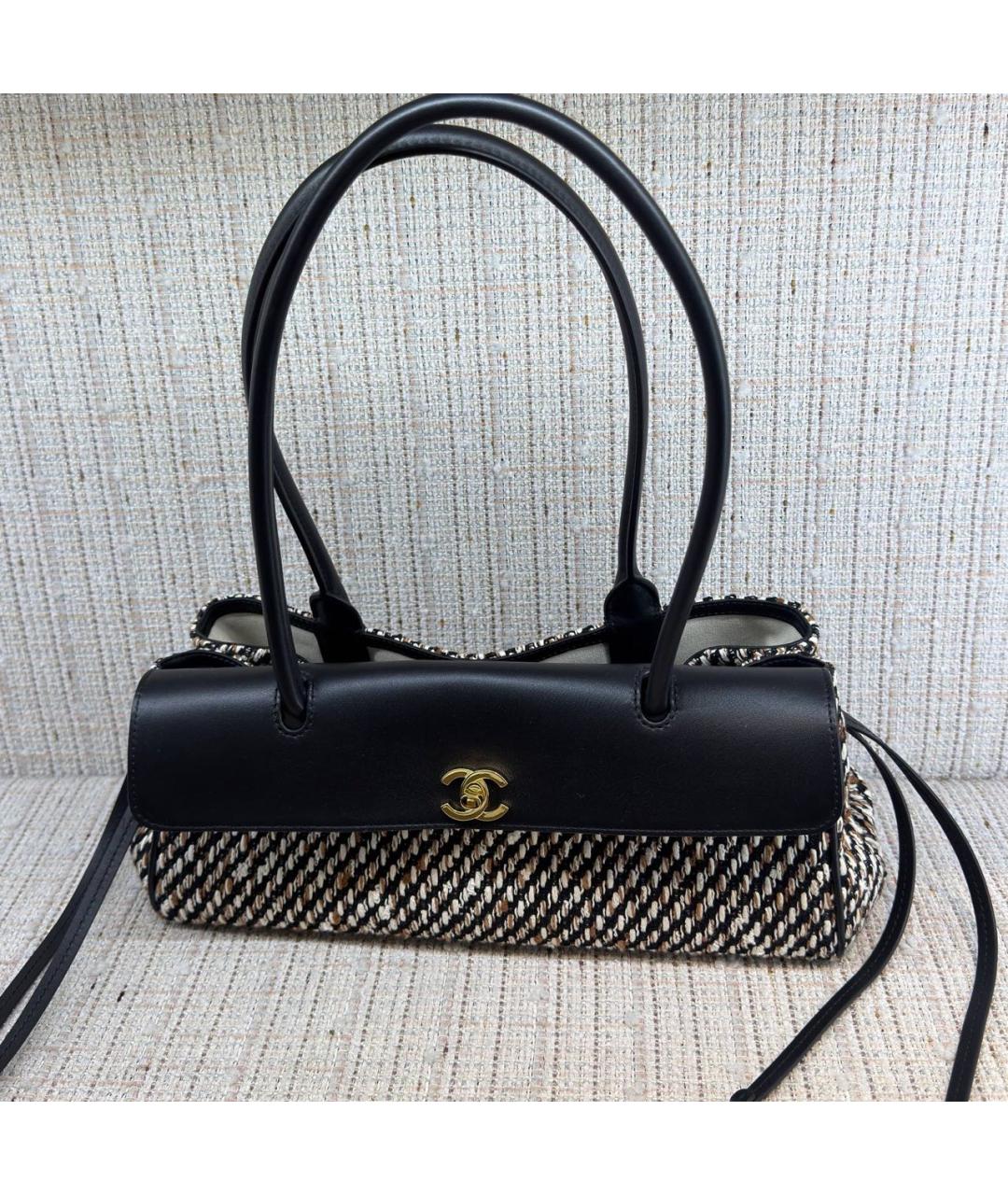 CHANEL Мульти кожаная сумка с короткими ручками, фото 3