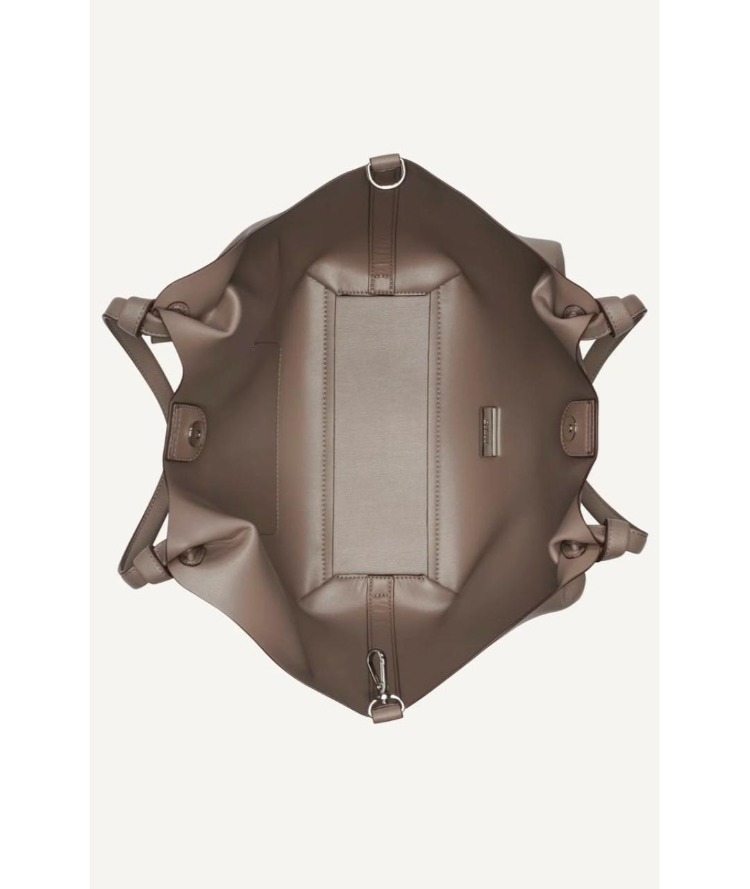 DKNY Бежевая сумка тоут из искусственной кожи, фото 5