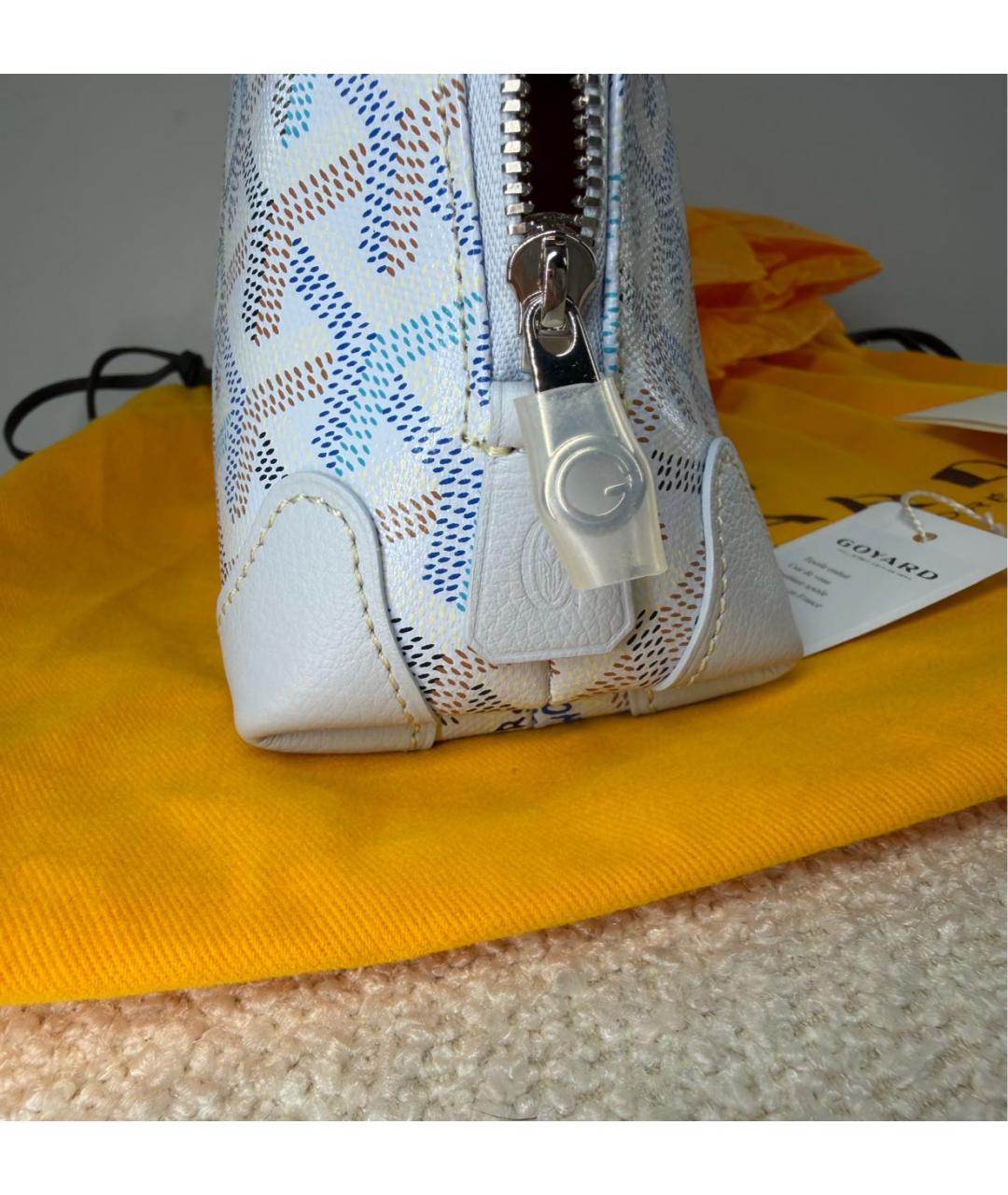 GOYARD Кожаная косметичка, фото 5